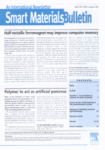 Go to journal home page - Smart Materials Bulletin